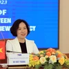 Tổng Giám đốc TTXVN Vũ Việt Trang phát biểu. (Ảnh: Tuấn Anh/TTXVN)
