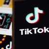 Biểu tượng của TikTok trên màn hình điện thoại thông minh. (Ảnh: THX/TTXVN)