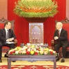 Tổng Bí thư Nguyễn Phú Trọng tiếp Thủ tướng Cộng hòa Belarus