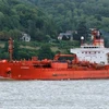 Tàu chở dầu Strinda của Na Uy. 