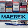 Maersk dừng vận chuyển hàng hóa qua Biển Đỏ. (Nguồn: Getty Images)