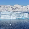 Băng trôi tại Vịnh Chiriguano ở Nam Cực. (Ảnh: AFP/TTXVN)