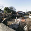 Ngôi nhà bị phá hủy sau trận động đất tại Hakui, tỉnh Ishikawa, Nhật Bản, ngày 2/1/2024. (Ảnh: Kyodo/TTXVN)