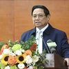 Thủ tướng Phạm Minh Chính kết luận hội nghị. (Ảnh: Dương Giang/TXVN)