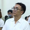 Bị cáo Trần Hùng, cựu Phó Cục trưởng Cục Quản lý thị trường (Bộ Công Thương) bị phạt 9 năm tù về tội “Nhận hối lộ.” (Ảnh: Phạm Kiên/TTXVN)