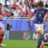 Ayase Ueda lập cú đúp giúp Nhật Bản thẳng tiến vòng 1/8 Asian Cup 2023. (Nguồn: AFP)