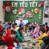 Rộn ràng “Em yêu Tết” cùng học sinh trường Bình Minh