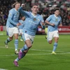 Phil Foden lập hat-trick giúp Manchester City chiến thắng. (Nguồn: Getty Images)