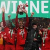 Liverpool giành Cúp Liên đoàn Anh 2024. (Nguồn: Getty Images)