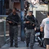 Cảnh sát Brazil truy quét tội phạm. (Nguồn: Reuters)