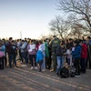 Texas là địa bàn tranh cử quan trọng do vấn đề nhập cư, biên giới có tác động mạnh mẽ tới cử tri Mỹ. (Ảnh: AFP/TTXVN)