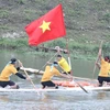 Lễ hội đua bè mảng trên sông Kỳ Cùng