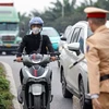 Xử lý nhiều trường hợp đi xe máy vào cao tốc Đại lộ Thăng Long