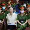 Bị cáo Trương Mỹ Lan tại phiên tòa ngày 14/3. (Ảnh: Thanh Vũ/TTXVN)