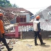 Động đất gây nhiều thiệt hại về cơ sở hạ tầng khu vực đảo Bawean. (Nguồn: Antara News)