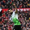 Salah lập hàng loạt kỷ lục với bàn thắng vào lưới M.U. (Nguồn: Getty Images)