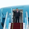 Chủ tịch Quốc hội Vương Đình Huệ rời Hà Nội, lên đường thăm chính thức Trung Quốc. (Ảnh: Nhan Sáng/TTXVN)
