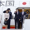 Thủ tướng Nhật Bản bắt đầu chuyến thăm cấp nhà nước tới Mỹ. (Nguồn: Kyodo)