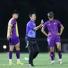 HLV Hoàng Anh Tuấn đã chốt danh sách U23 Việt Nam dự U23 châu Á 2024. (Nguồn: VFF)