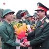 Thủ tướng quyết định kéo dài thời gian giữ chức vụ Chính ủy Quân khu 3 đến hết tuổi phục vụ tại ngũ đối với Trung tướng Nguyễn Quang Cường. (Ảnh; Hoàng Ngọc/TTXVN)
