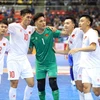 Futsal Việt Nam sẽ giành vé dự World Cup nếu đánh bại Uzbekistan. (Nguồn: VFF)
