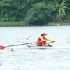 Phạm Thị Huệ lần đầu giành suất dự Olympic. (Ảnh: Minh Đức/TTXVN)