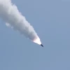 Hình ảnh một vụ phóng tên lửa của Triều Tiên. (Nguồn: KCTV)