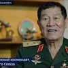 Anh hùng Lực lượng vũ trang nhân dân, Trung tướng Phạm Tuân trả lời phỏng vấn Kênh truyền hình Russia-24 của Nga. (Ảnh chụp màn hình)