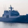 Tàu của Hải quân Hàn Quốc. (Ảnh: Yonhap/TTXVN)