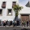 Người dân Mexico xếp hàng đi bỏ phiếu. (Nguồn: Reuters)