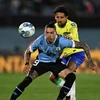 Uruguay và Brazil sẽ quyết đấu tranh vé bán kết Copa America 2024. (Nguồn: AFP)