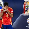 Rodri là cầu thủ xuất sắc nhất tại Vòng chung kết EURO 2024. (Nguồn: AFP/Getty Images)