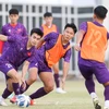U19 Việt Nam buộc phải thắng nếu không muốn sớm bị loại. (Nguồn: VFF)