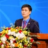 Ông Ngọ Duy Hiểu, Phó Chủ tịch Tổng Liên đoàn Lao động Việt Nam kiêm giữ chức Ủy viên Hội đồng quản lý Bảo hiểm xã hội. (Ảnh: TTXVN)