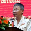 Thiếu tướng Nguyễn Đức Dũng được bầu giữ chức Phó Bí thư Tỉnh ủy Quảng Nam. (Ảnh: Trịnh Bang Nhiệm/TTXVN)