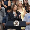 Phó Tổng thống Mỹ Kamala Harris phát biểu tại Nhà Trắng, Washington, D.C., ngày 22/7/2024. (Ảnh: THX/TTXVN)