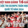 Việt Nam giành 16 giải tại cuộc thi Olympic Toán học trẻ Quốc tế năm 2024