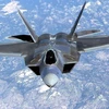 Máy bay tiêm kích tàng hình F-22. (Nguồn: latimes)