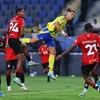 Ronaldo đánh đầu ghi bàn nhưng Al-Nassr vẫn không thể giành chiến thắng. (Nguồn: Al-Nassr)