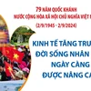 Kinh tế tăng trưởng, đời sống nhân dân ngày càng được nâng cao