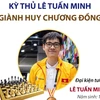 Kỳ thủ Lê Tuấn Minh giành huy chương Đồng cờ vua thế giới Olympiad 2024