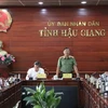 Thiếu tướng Nguyễn Xuân Hồng, Thanh tra viên cao cấp, Phó Chánh Thanh tra Bộ Công an phát biểu. (Ảnh: Hồng Thái/TTXVN)