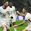 Rabiot (số 14) tỏa sáng giúp Pháp đánh bại Italy, giành ngôi nhất bảng. (Nguồn: Getty Images)