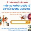 5 thành phố Việt Nam 'hút' du khách quốc tế dịp Tết Dương lịch 2025