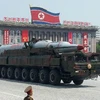 Tên lửa tầm xa Taepodong của Triều Tiên. (Ảnh: AFP/TTXVN)