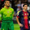 Barca đón tin vui liên tiếp từ Valdes và Lionel Messi