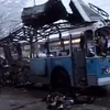 Video hiện trường vụ đánh bom khủng bố xe điện ở Volgograd