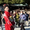 Ảnh thiếu nữ Nhật Bản khoe sắc trong Ngày Lễ Thành nhân