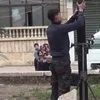 Video phiến quân Syria huấn luyện trẻ em sử dụng súng cối
