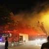Dập tắt kịp thời một đám cháy lớn trong khu dân cư ở Đà Nẵng